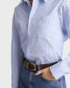 SRC Oversized Shirt - Light Blue Striped sold by Sporty and Rich