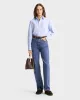 SRC Oversized Shirt - Light Blue Striped sold by Sporty and Rich