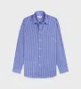 SRC Oversized Shirt - Blue Striped sold by Sporty and Rich