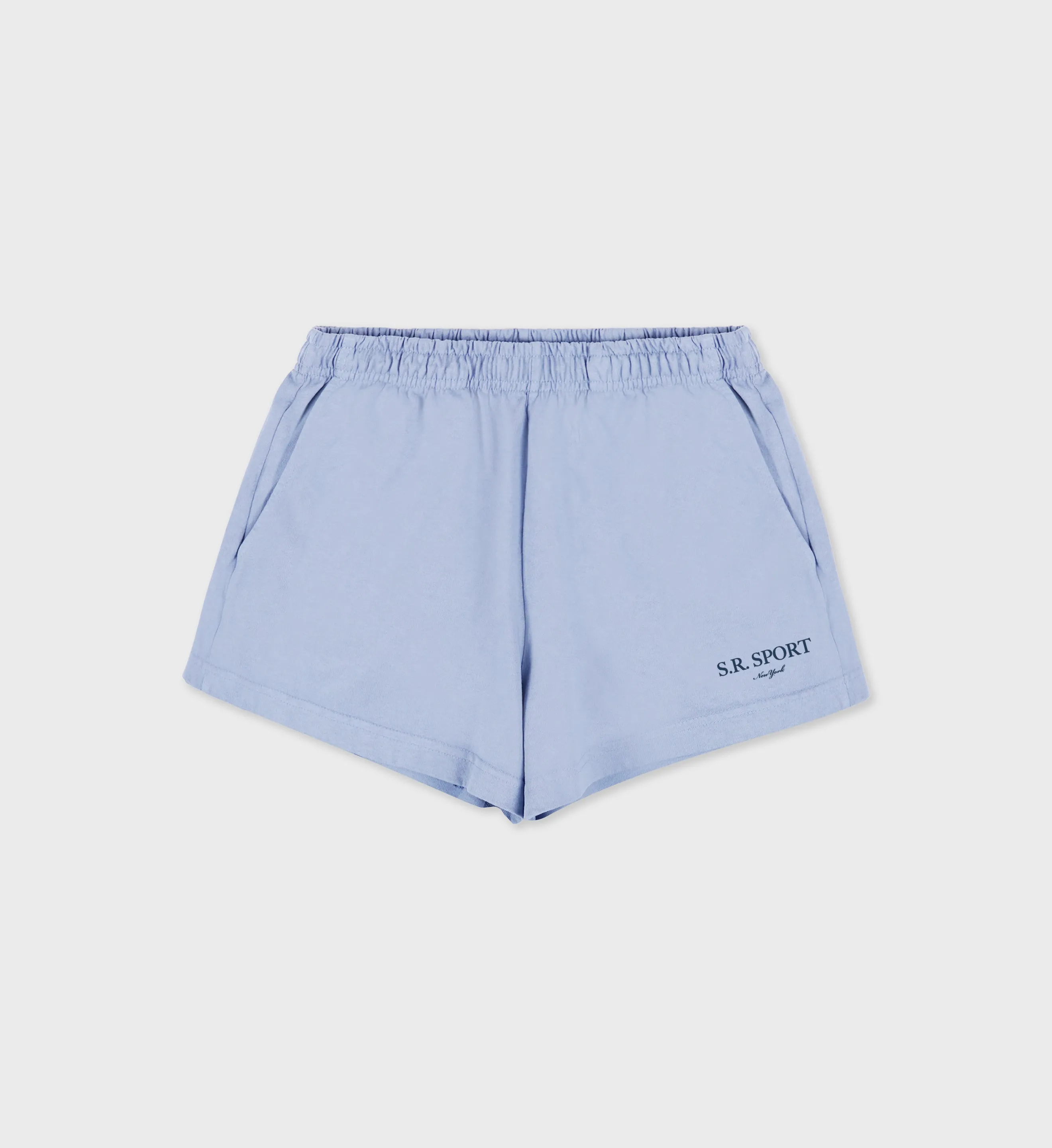 SR Sport Disco Short - Washed Hydrangea/Navy sold by Sporty and Rich