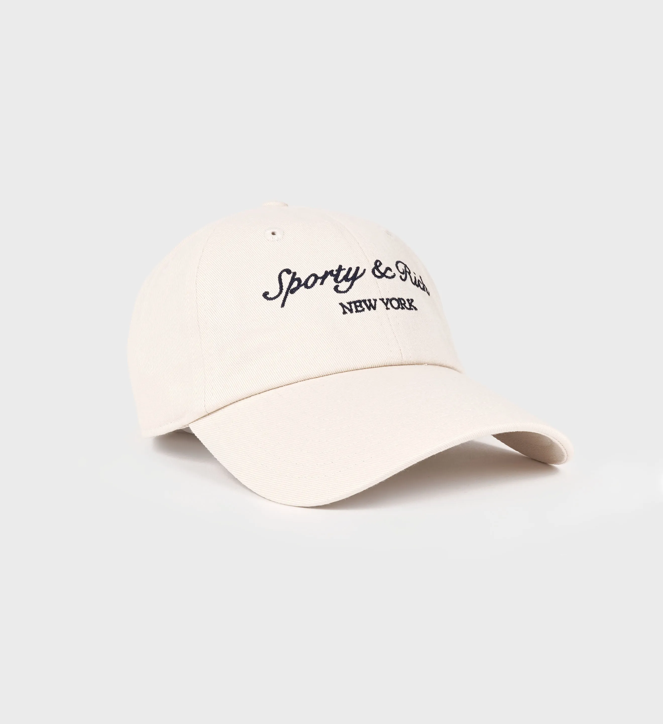 Syracuse Hat - Cream/Navy sold by Sporty and Rich product image thumbnail 2