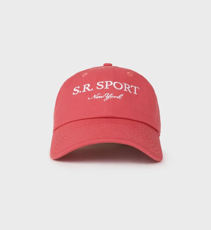 SR Sport Hat - Desert Rose/White sold by Sporty and Rich