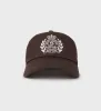 H&W Crest Hat - Chocolate/Cream sold by Sporty and Rich