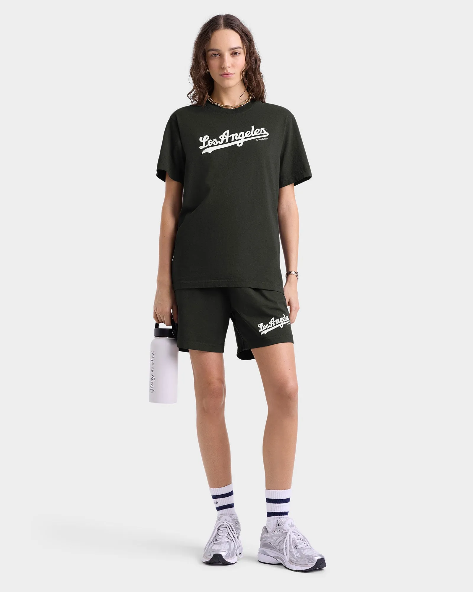 Dodgers T-Shirt - Faded Black/White sold by Sporty and Rich product image thumbnail 2