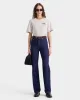 Dodgers Serif T-Shirt - Heather Gray/Navy sold by Sporty and Rich