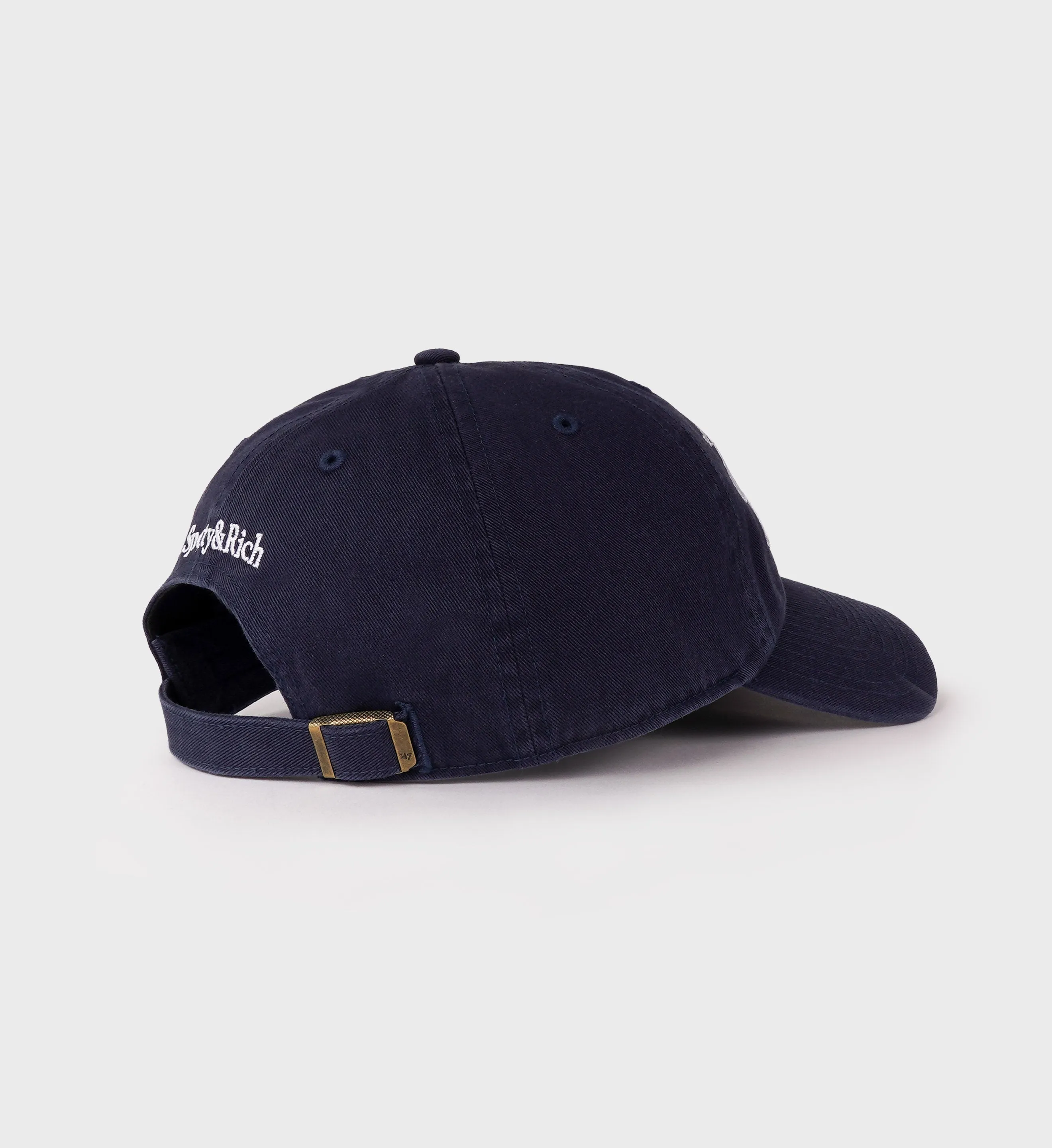 Stadium Hat - Navy/White sold by Sporty and Rich product image thumbnail 5