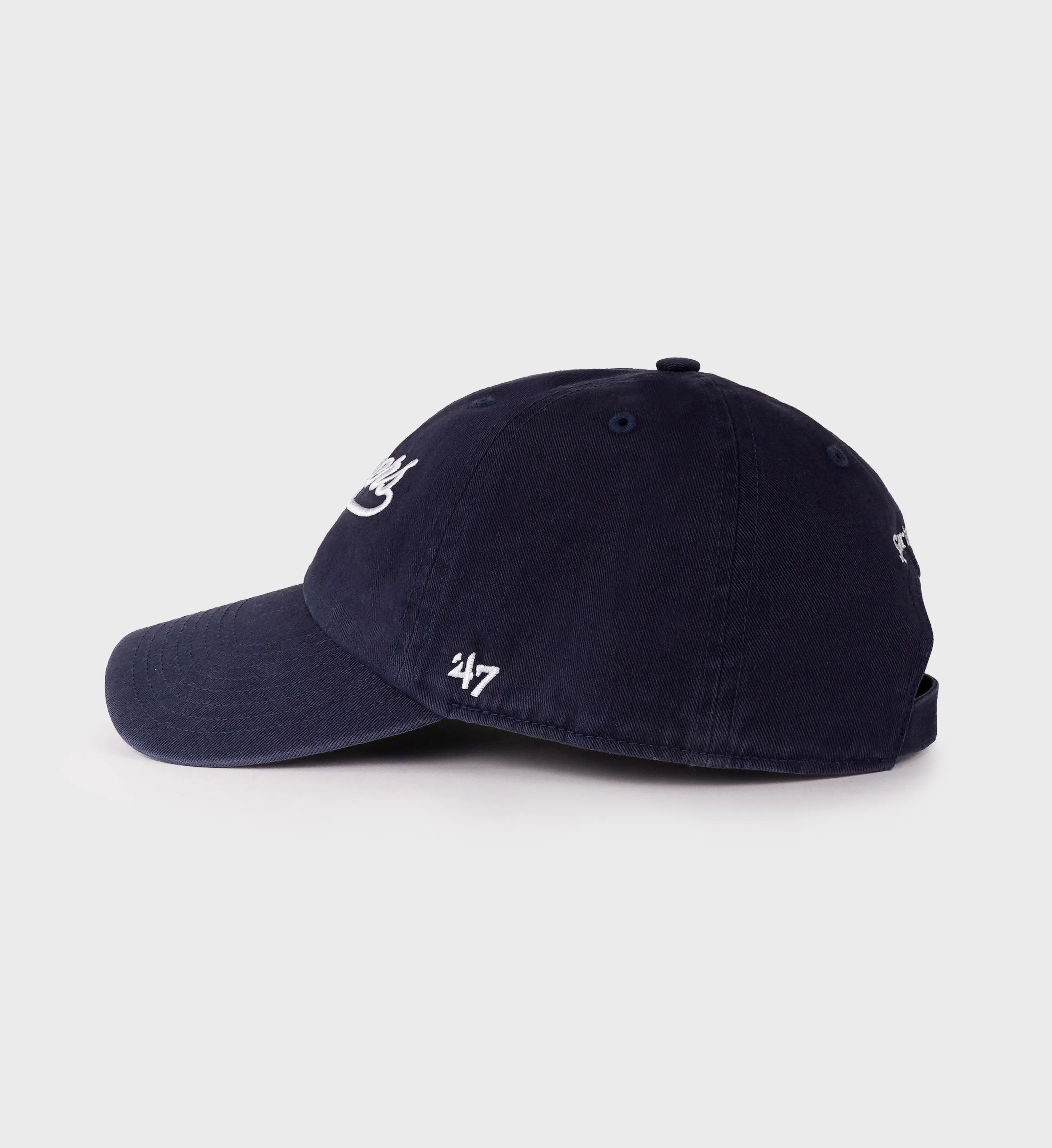 Stadium Hat - Navy/White sold by Sporty and Rich product image thumbnail 4