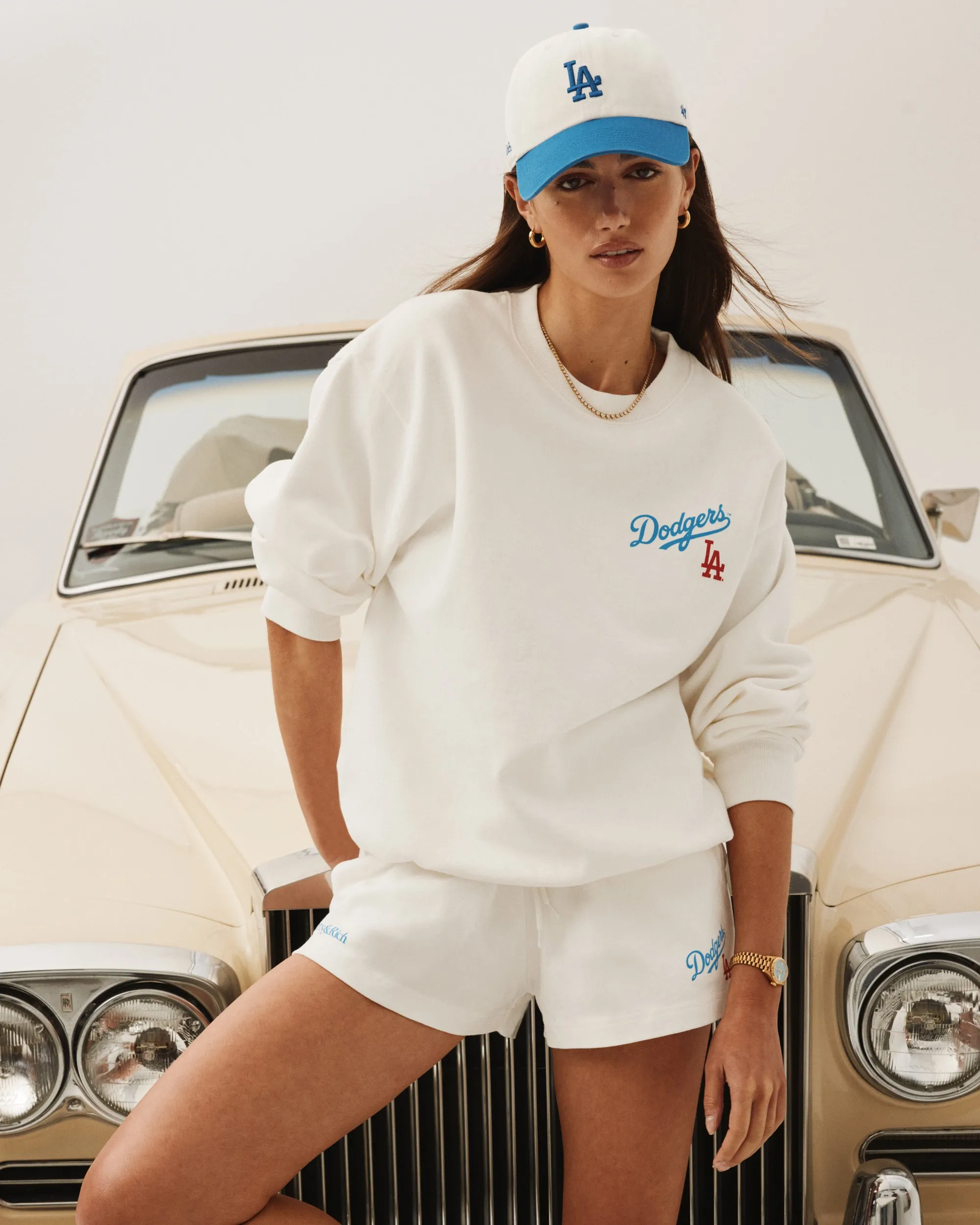 LA Hat - White/Team Blue sold by Sporty and Rich product image thumbnail 2