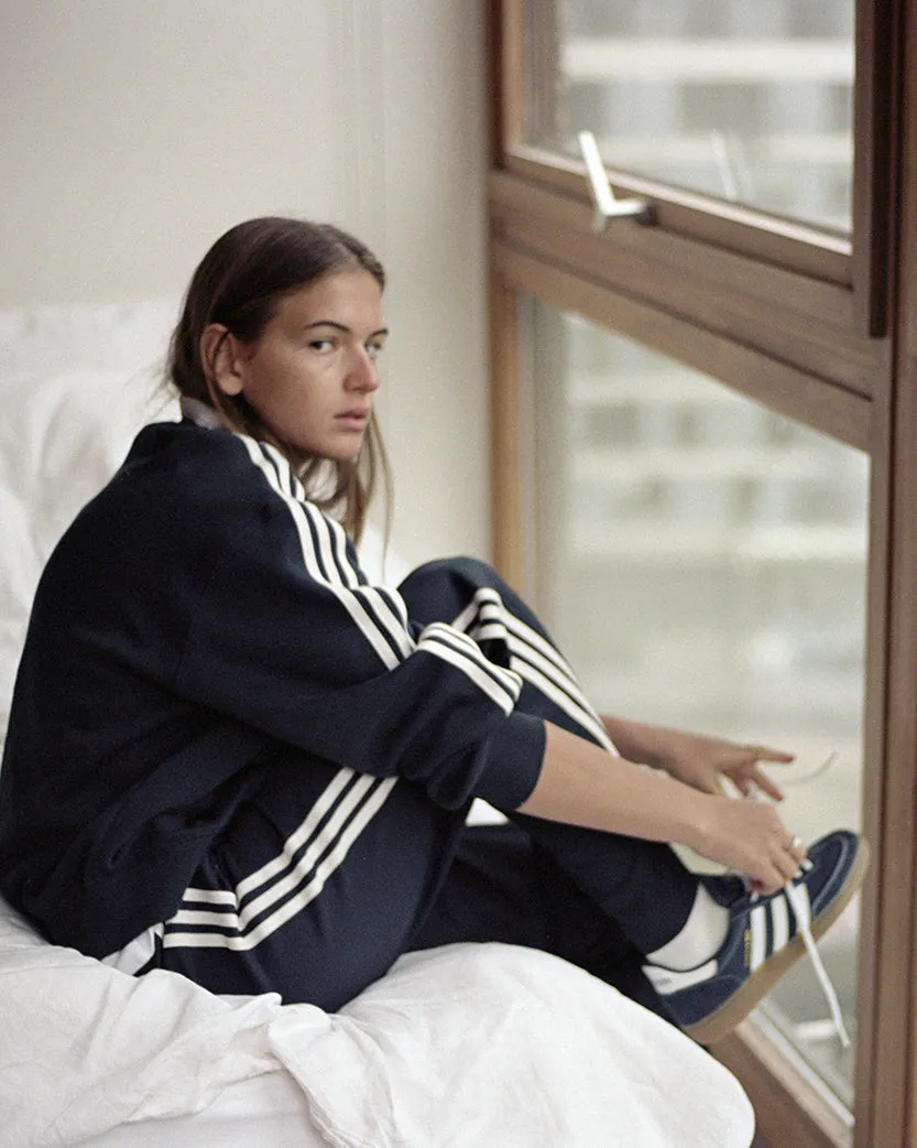 Adidas Track Pant - Navy sold by Sporty and Rich product image thumbnail 3