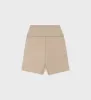 SR Runner Biker Short - Elephant/White sold by Sporty and Rich