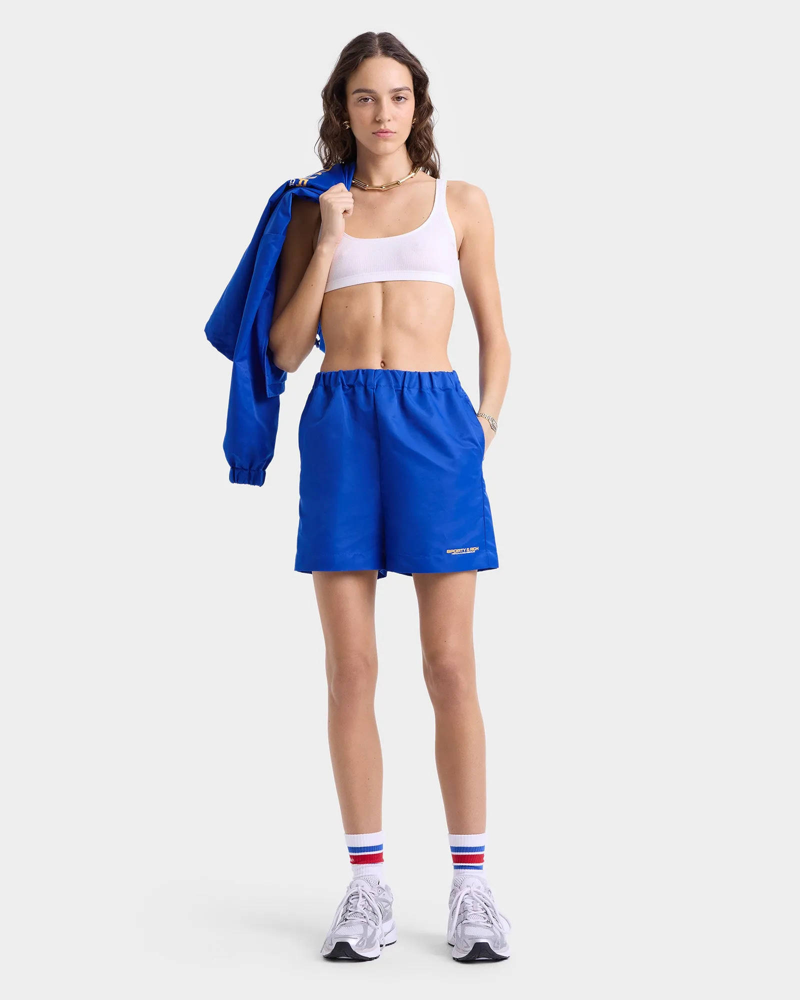 Bold Health Nylon Short - Team Blue/Gold sold by Sporty and Rich product image thumbnail 3