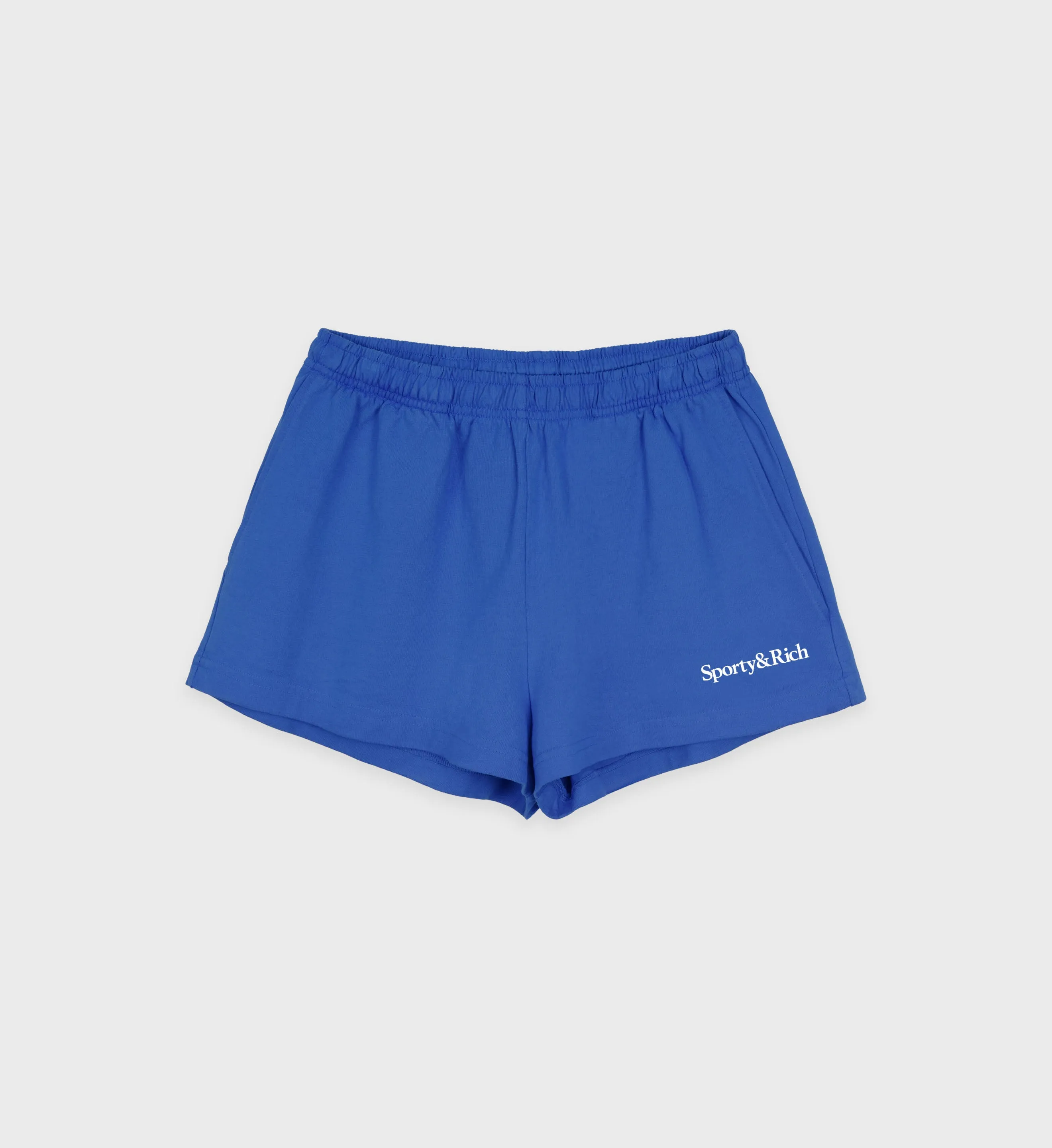 Serif Logo Disco Short - Team Blue/White sold by Sporty and Rich