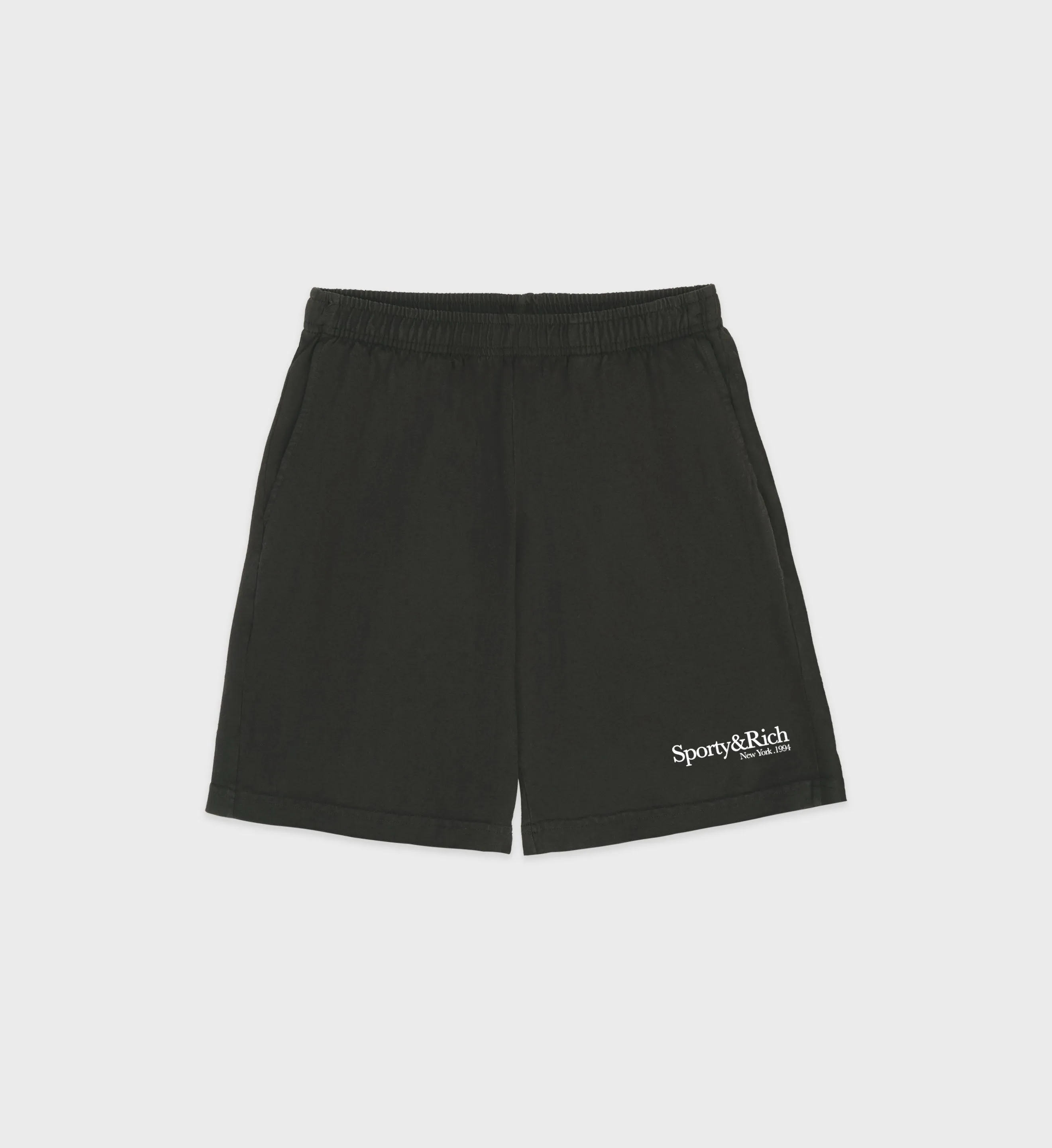 HWCNY Gym Short - Faded Black/White sold by Sporty and Rich