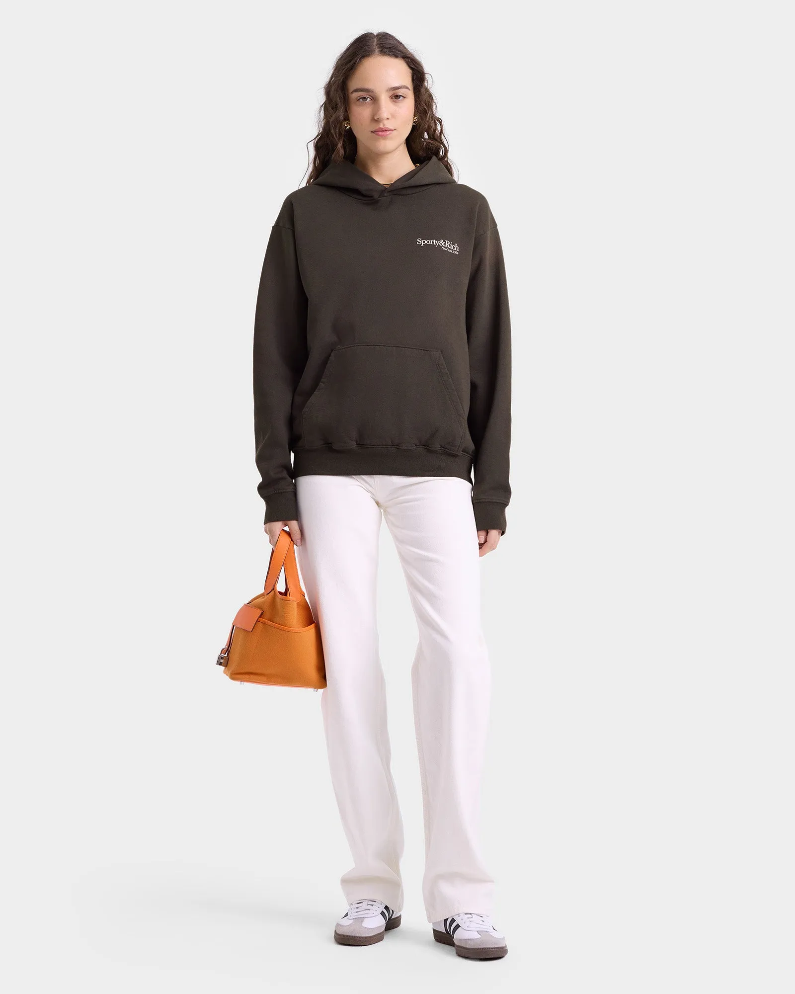 HWCNY Hoodie - Faded Black/White sold by Sporty and Rich product image thumbnail 3