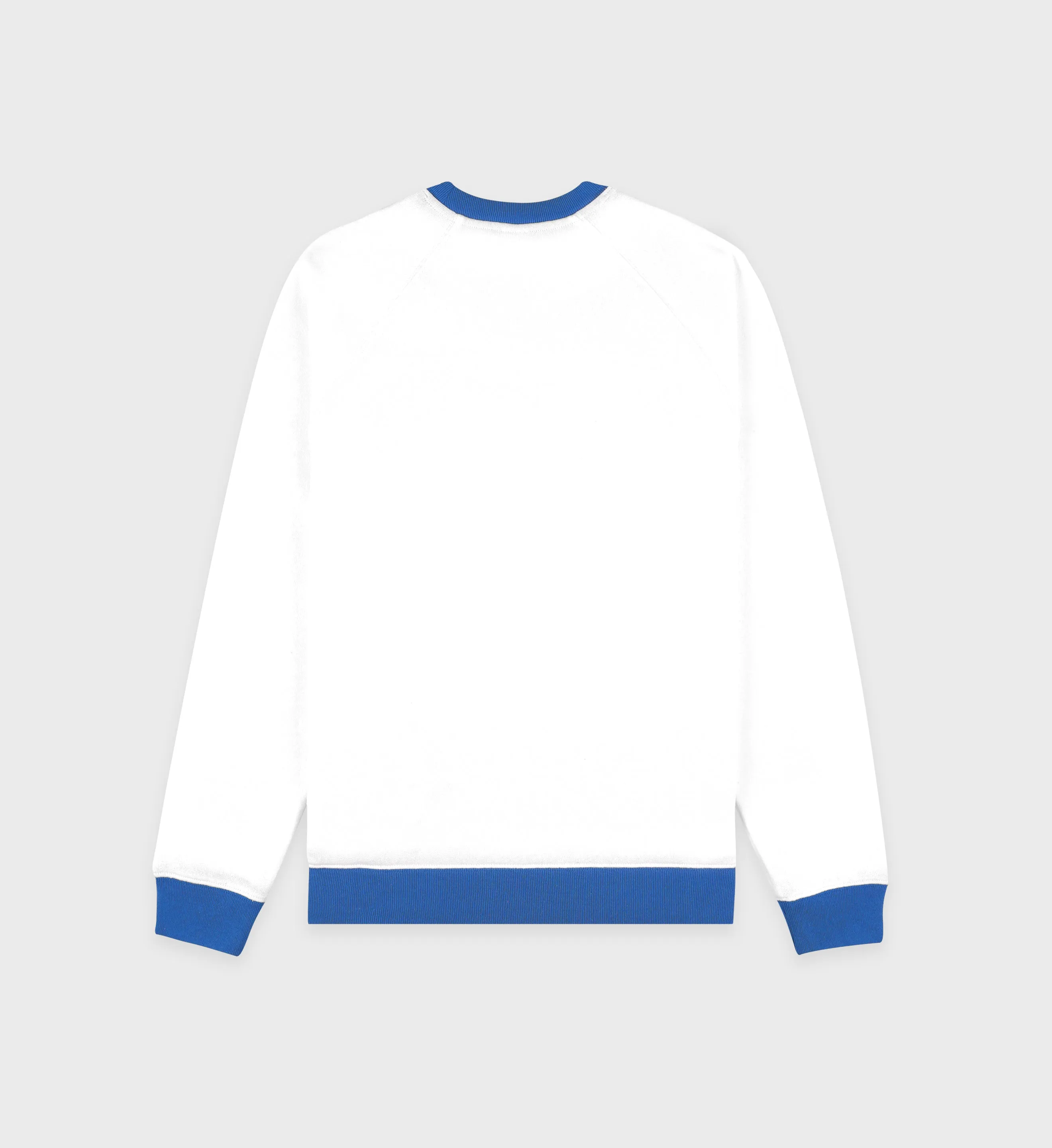 SR Runner Soft Crewneck - White/Team Blue sold by Sporty and Rich product image thumbnail 4