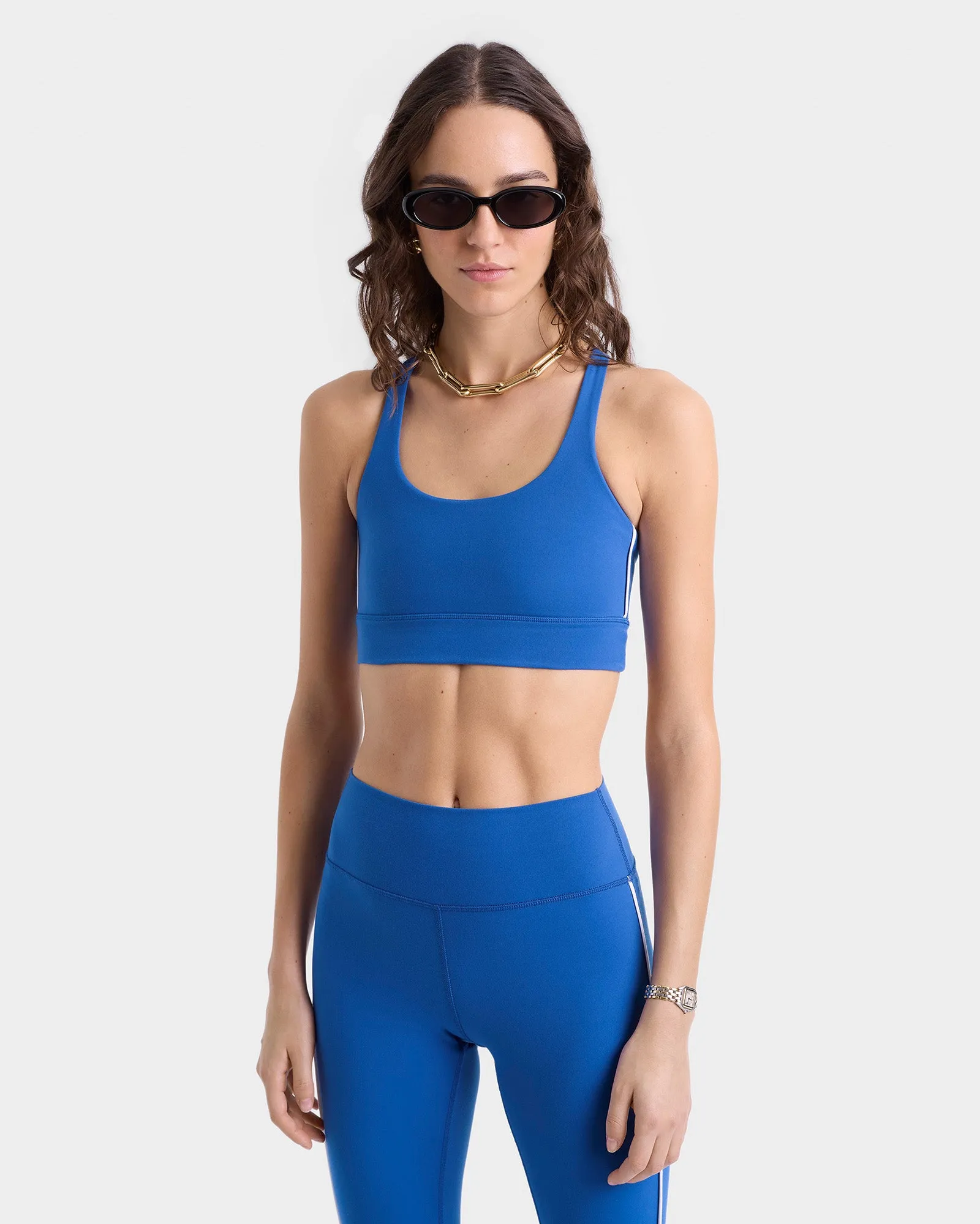Bold Health Active Bra - Team Blue/Gold sold by Sporty and Rich product image thumbnail 3