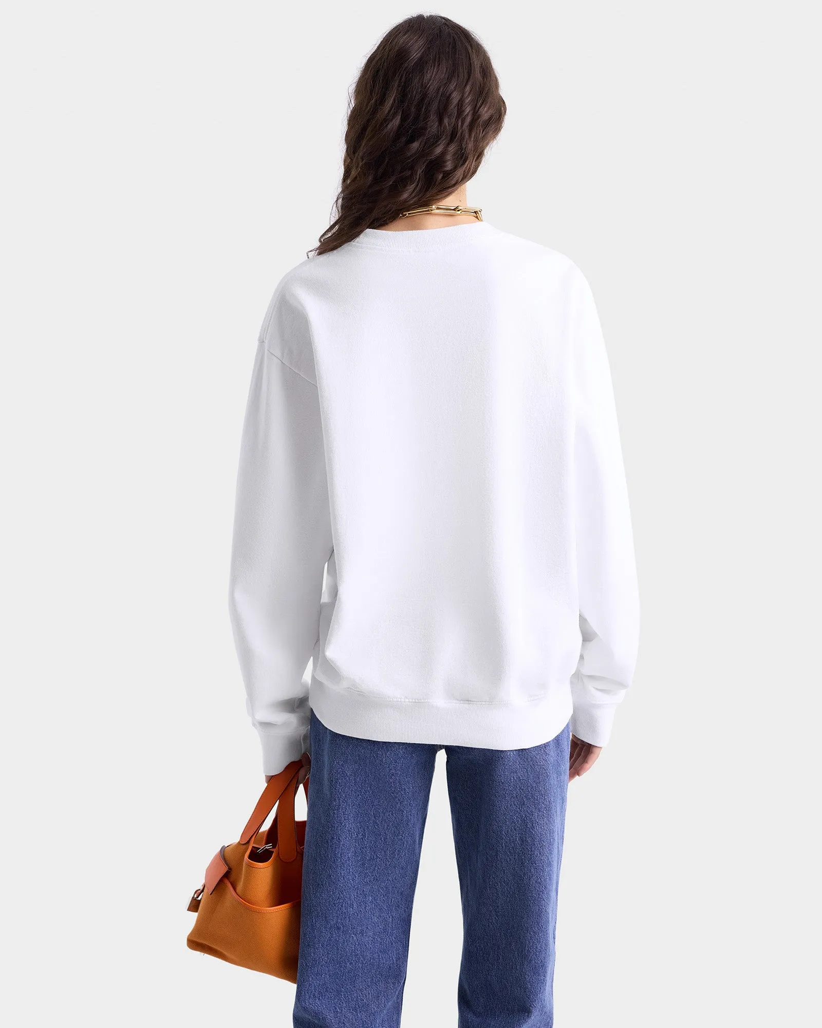 NY 94 Crewneck - White/Multi sold by Sporty and Rich product image thumbnail 5