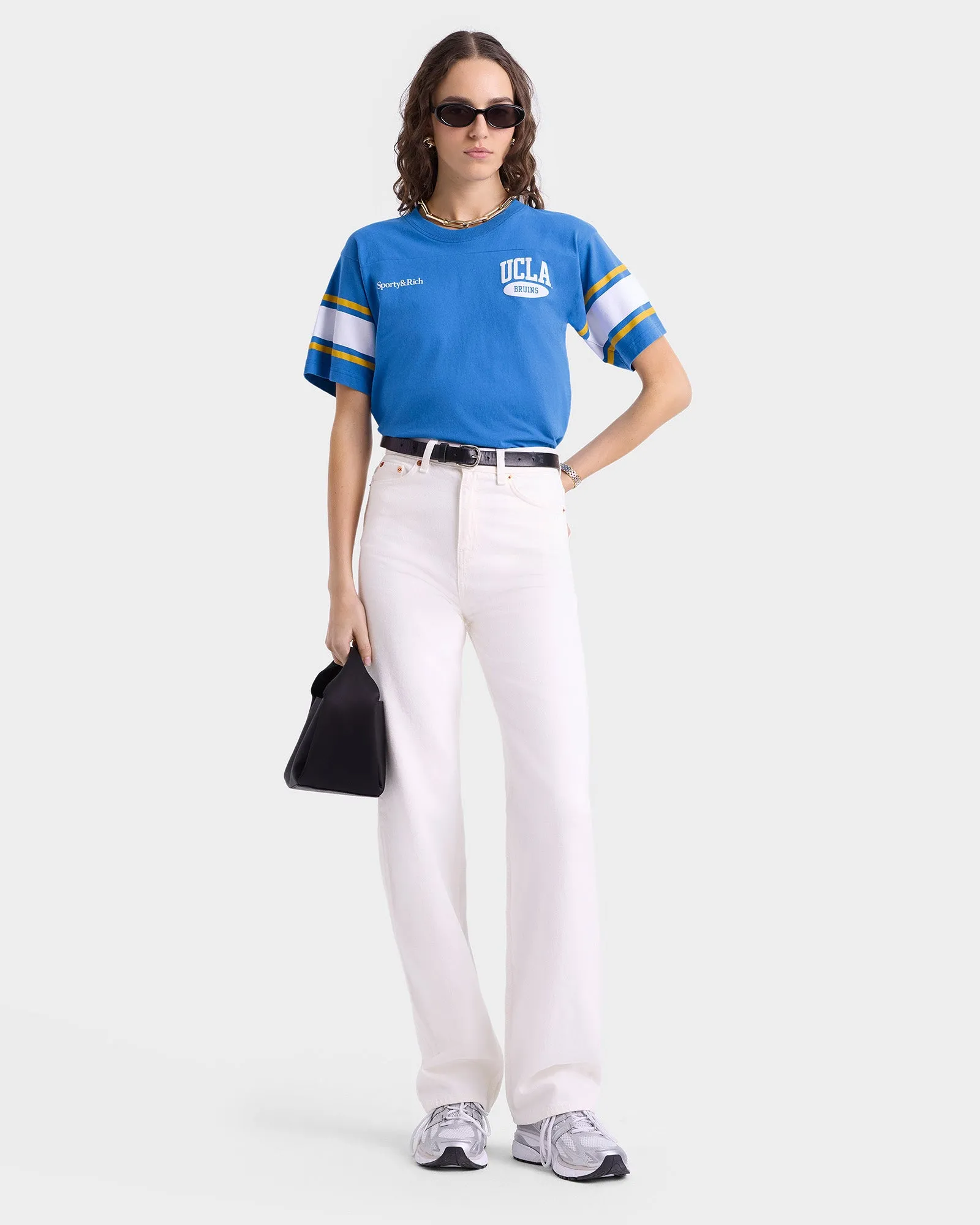 Westwood Rugby Tee - Blue/Gold/White sold by Sporty and Rich product image thumbnail 3