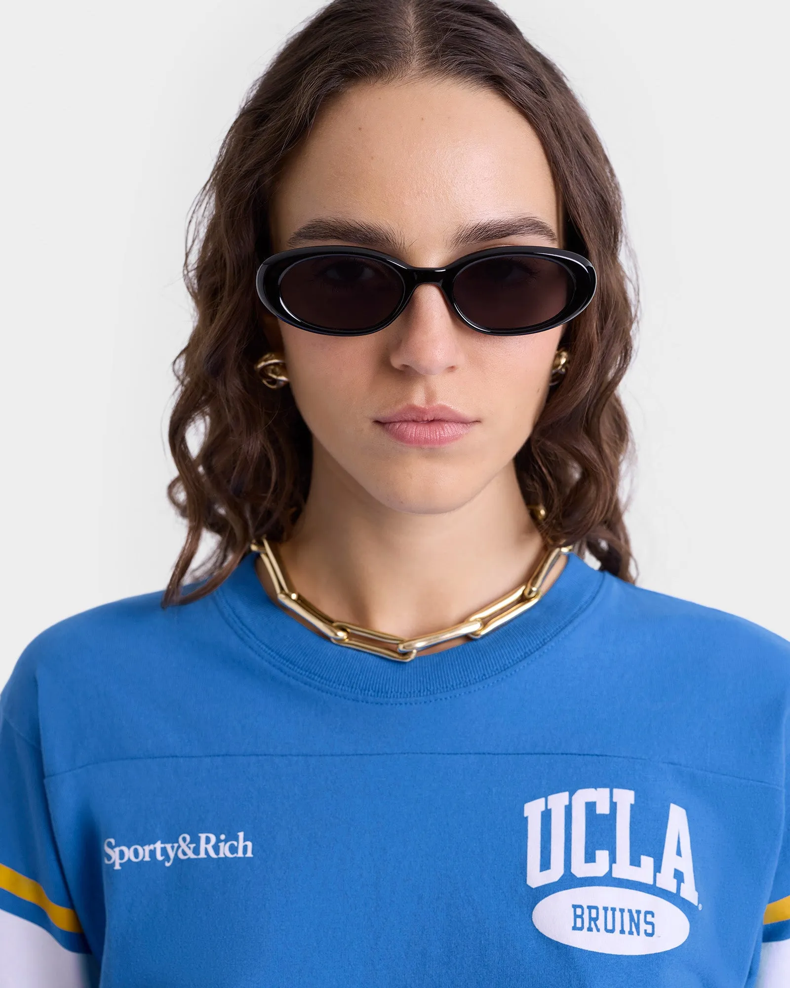 Westwood Rugby Tee - Blue/Gold/White sold by Sporty and Rich product image thumbnail 5