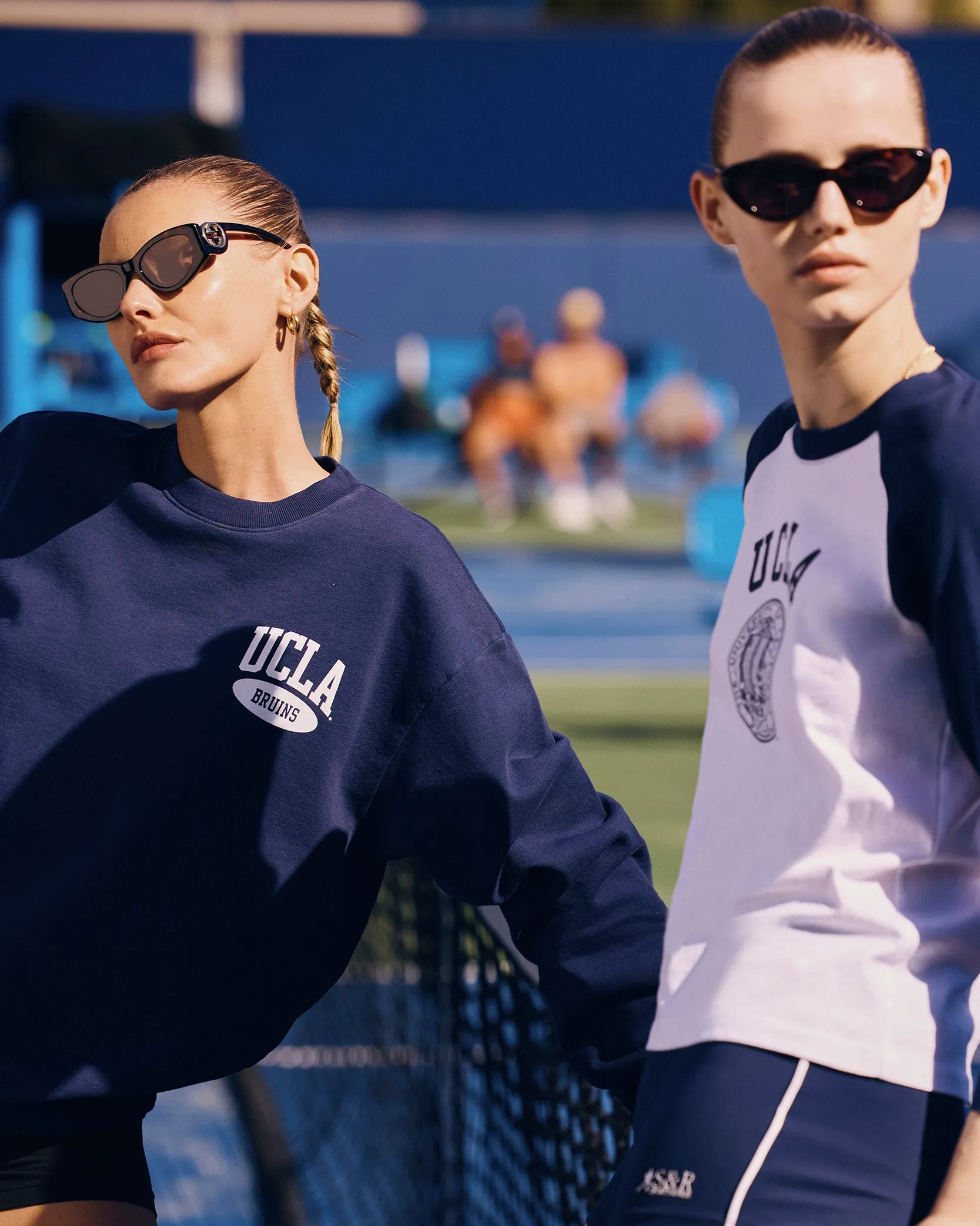 Westwood Crewneck - Navy/White sold by Sporty and Rich product image thumbnail 2