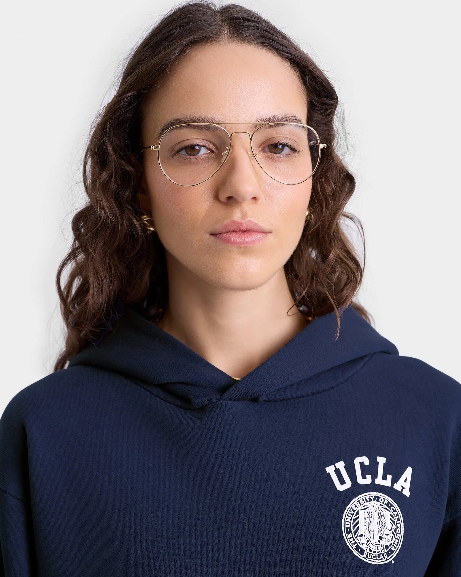 UCLA Crest Hoodie - Navy/White sold by Sporty and Rich product image thumbnail 5