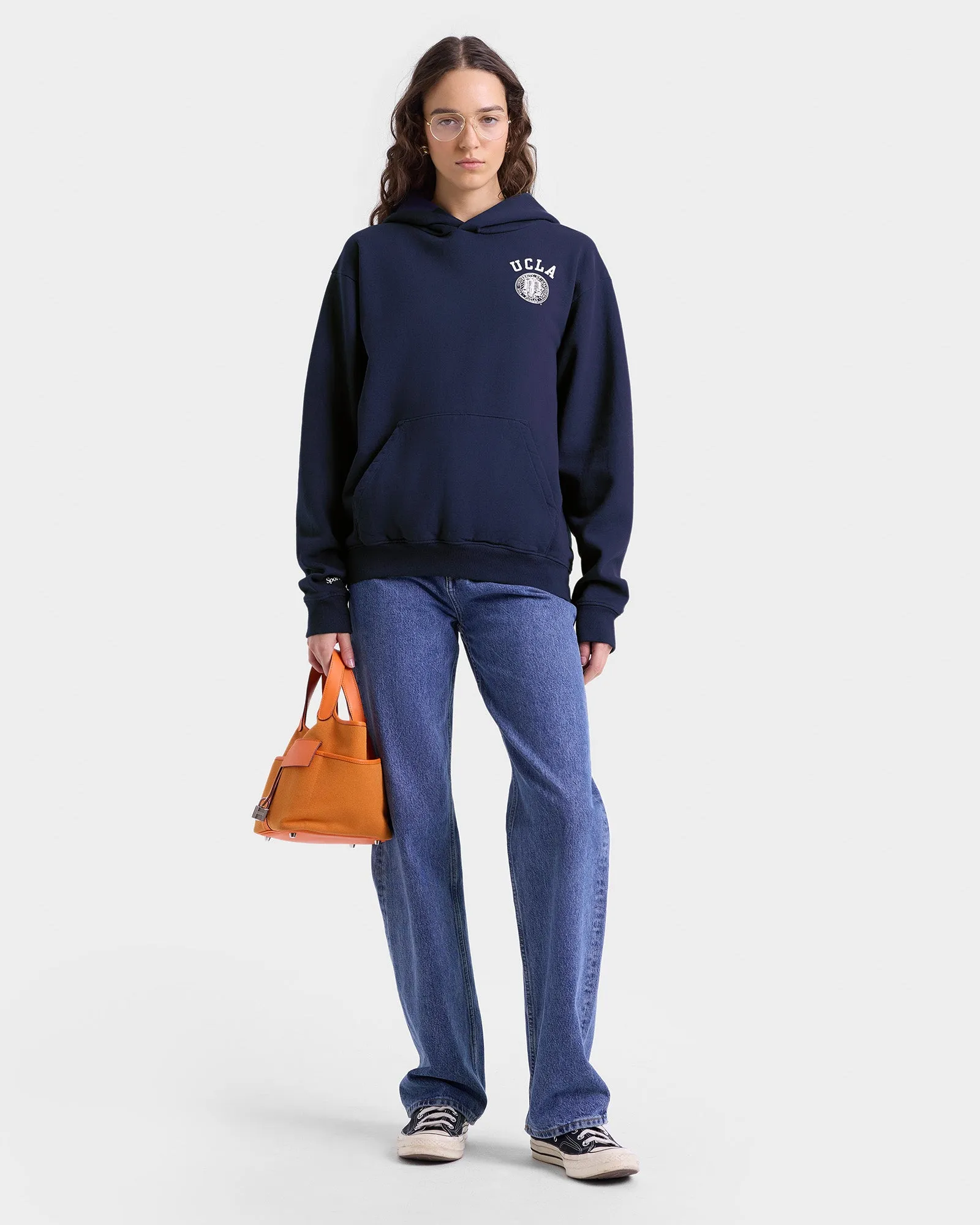 UCLA Crest Hoodie - Navy/White sold by Sporty and Rich product image thumbnail 3