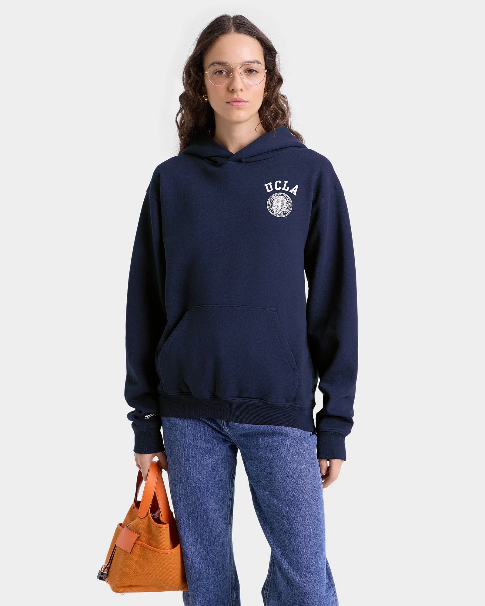 UCLA Crest Hoodie - Navy/White sold by Sporty and Rich product image thumbnail 4