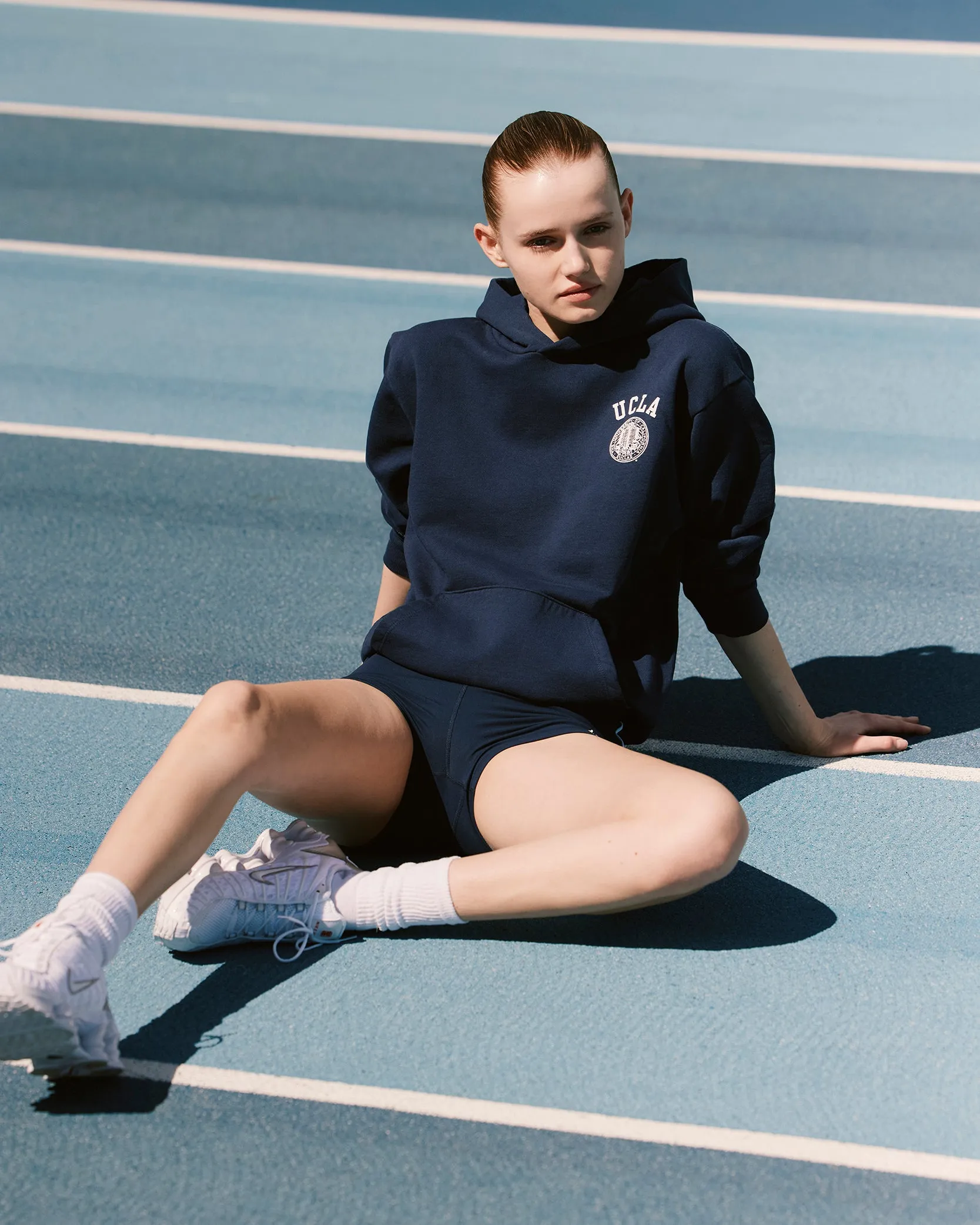 UCLA Crest Hoodie - Navy/White sold by Sporty and Rich product image thumbnail 2