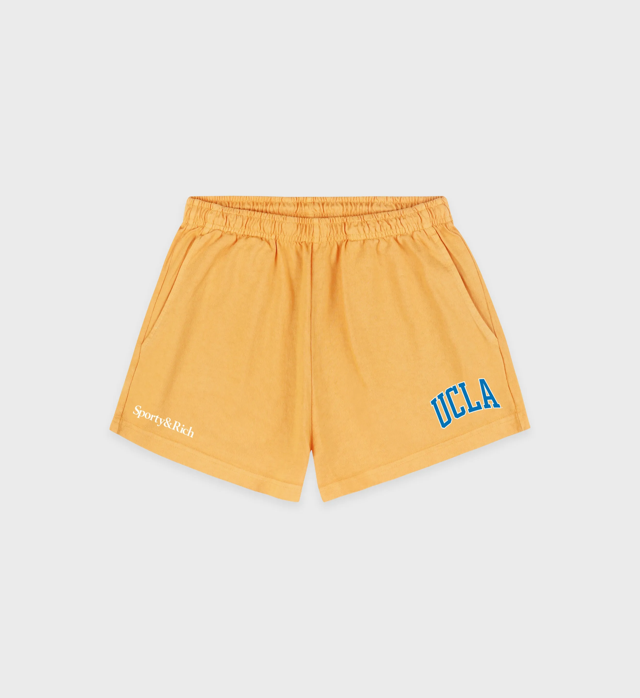 UCLA Ivy Disco Short - Gold/Blue sold by Sporty and Rich