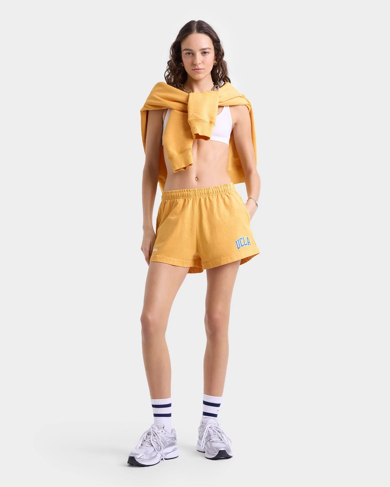 UCLA Ivy Disco Short - Gold/Blue sold by Sporty and Rich product image thumbnail 2