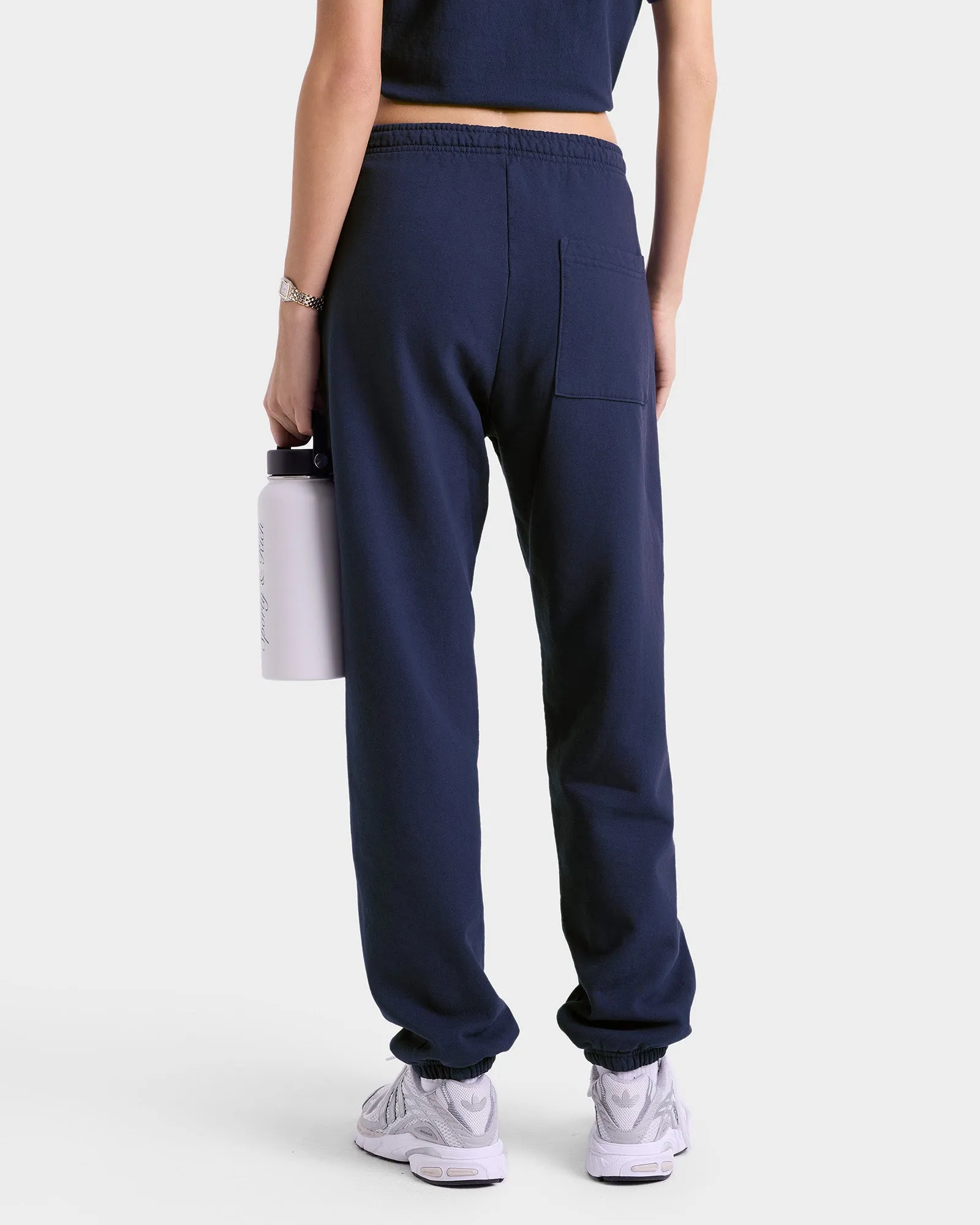 Westwood Sweatpant - Navy/White sold by Sporty and Rich product image thumbnail 5