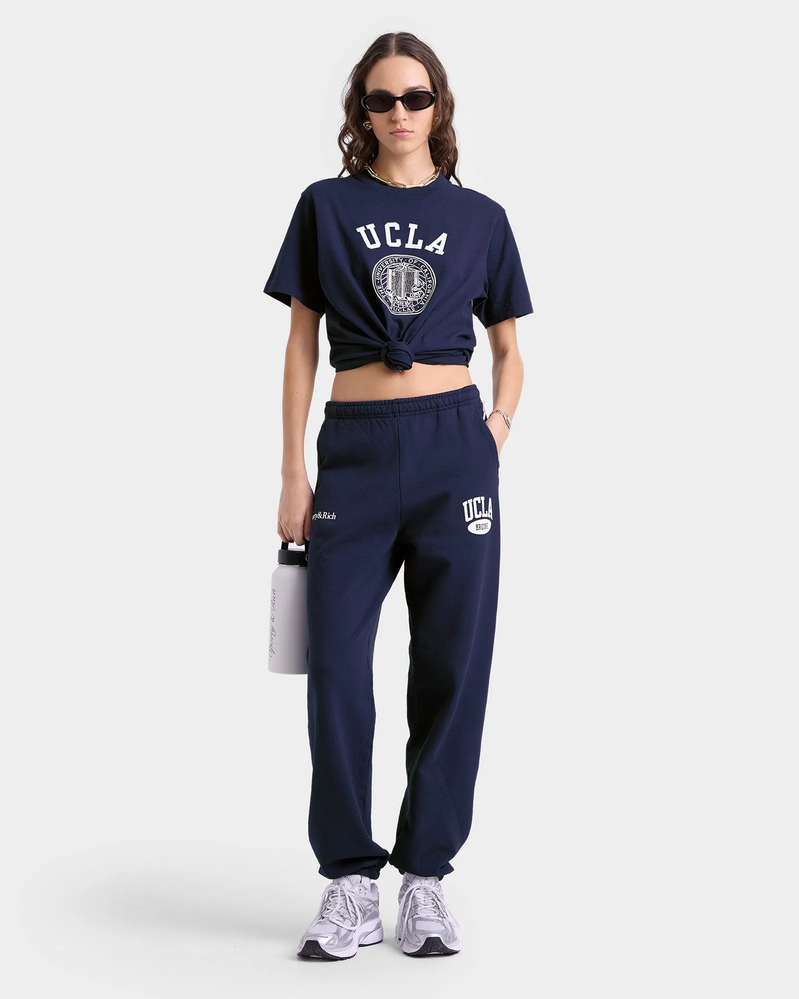Westwood Sweatpant - Navy/White sold by Sporty and Rich product image thumbnail 2