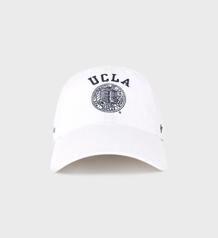 UCLA Crest Hat - White/Navy sold by Sporty and Rich