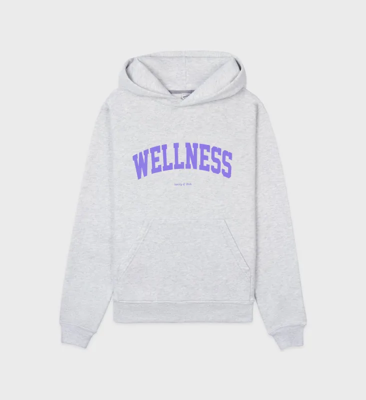 Wellness Ivy Hoodie - Heather Gray sold by Sporty and Rich