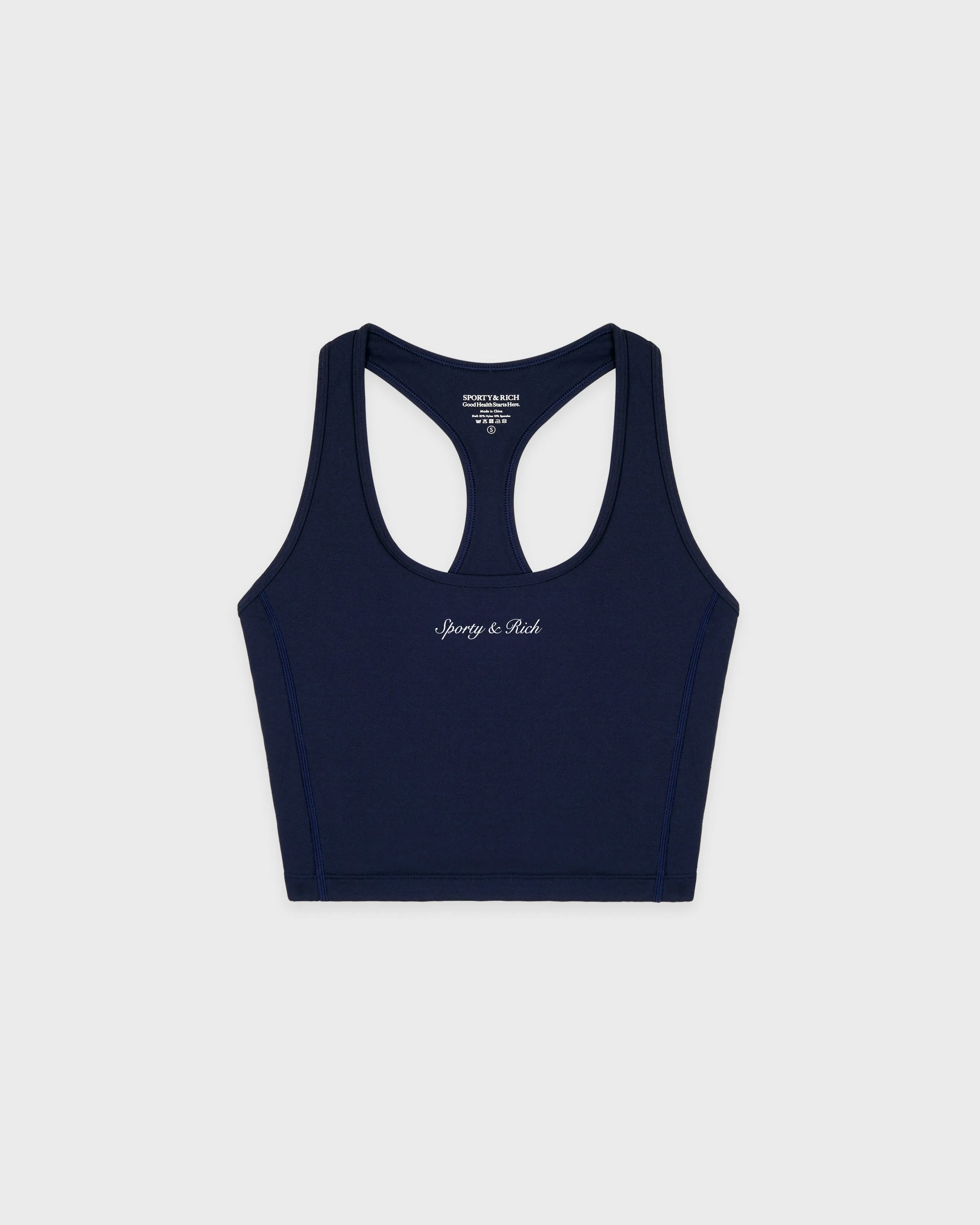 Syracuse Sports Tank - Navy/White sold by Sporty and Rich