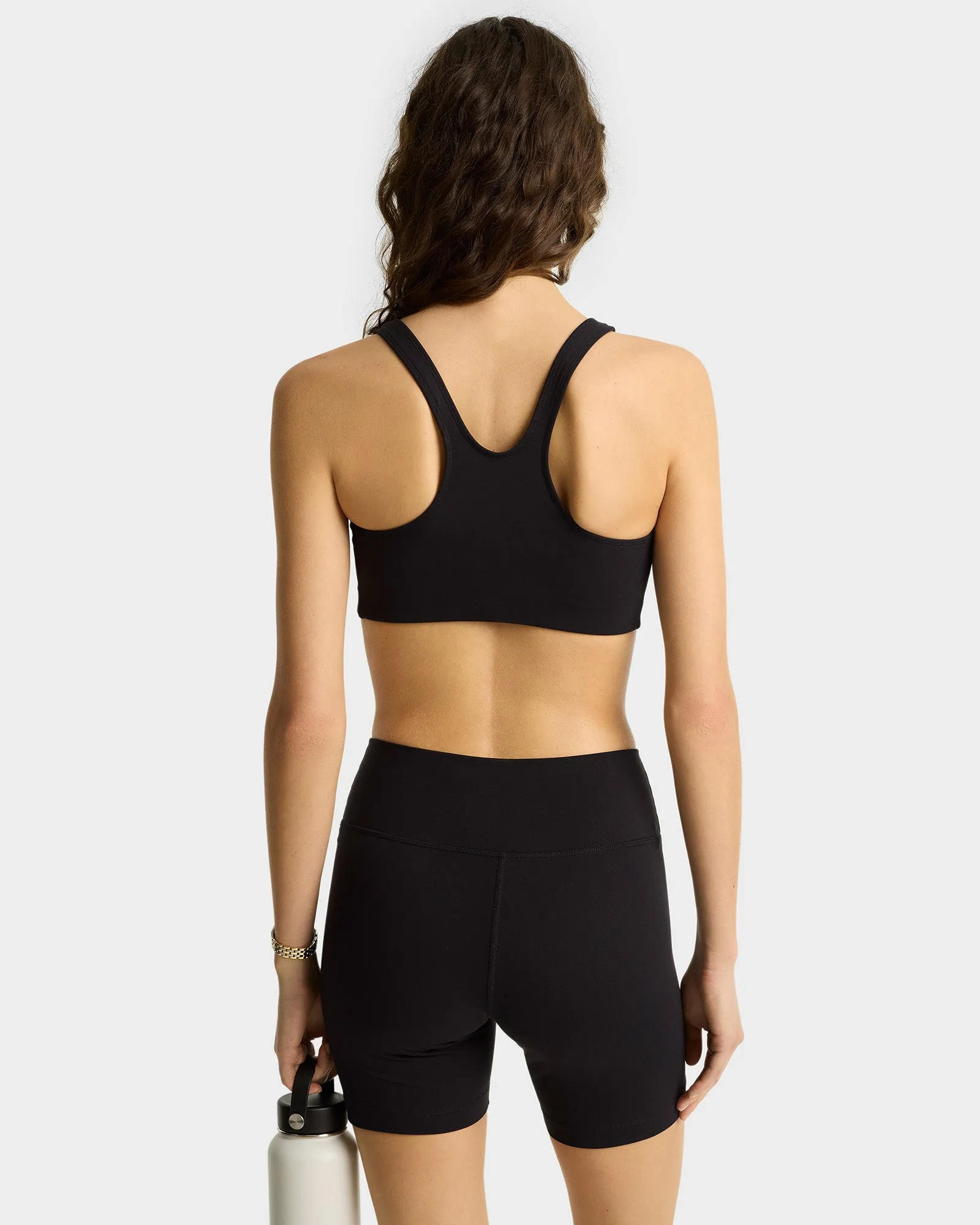 Syracuse Biker Shorts - Black/White sold by Sporty and Rich product image thumbnail 5