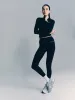 Syracuse Leggings - Black/White sold by Sporty and Rich