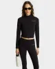 Syracuse Leggings - Black/White sold by Sporty and Rich