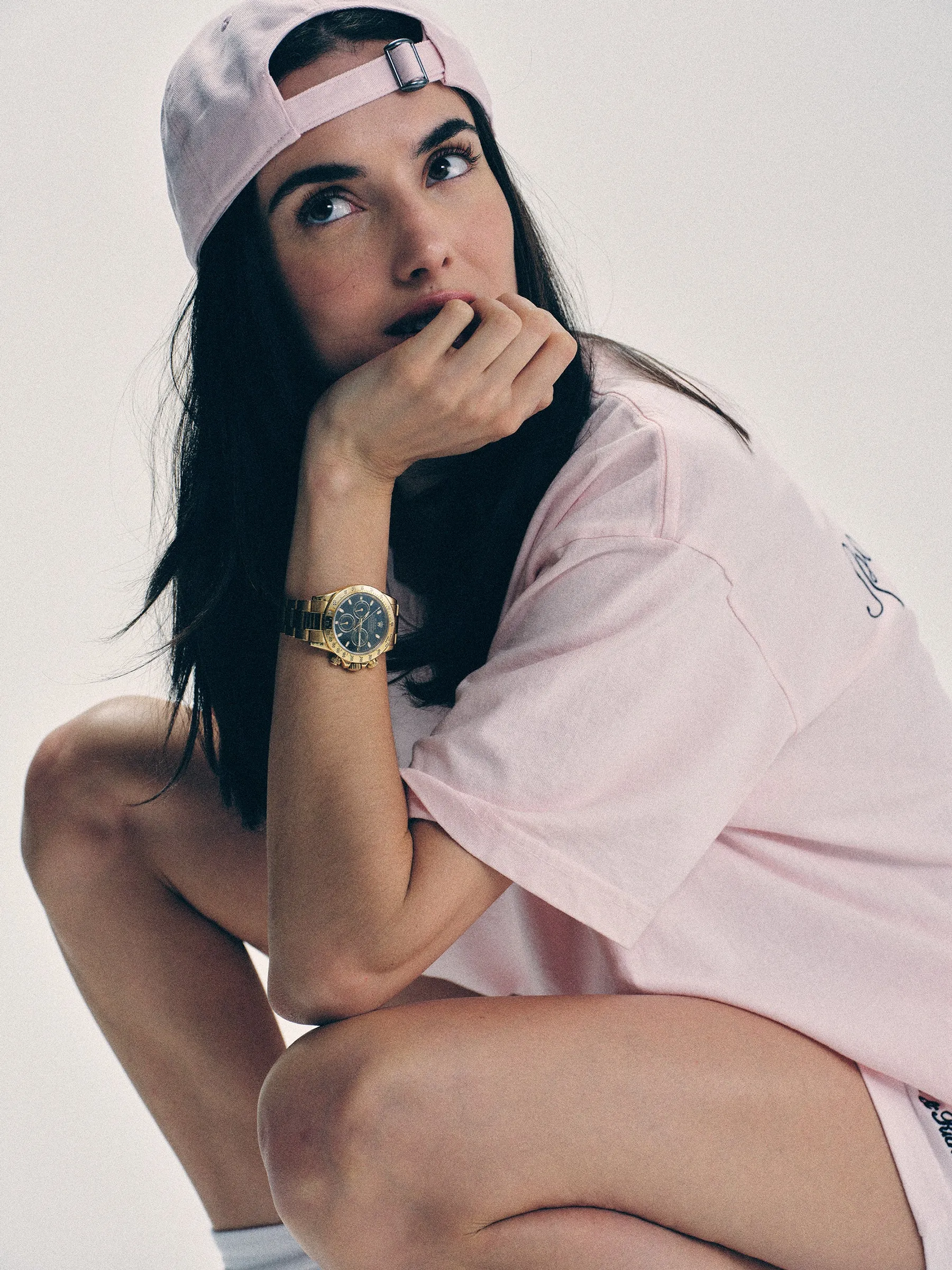 Syracuse Hat - Pink Dolphin sold by Sporty and Rich product image thumbnail 2