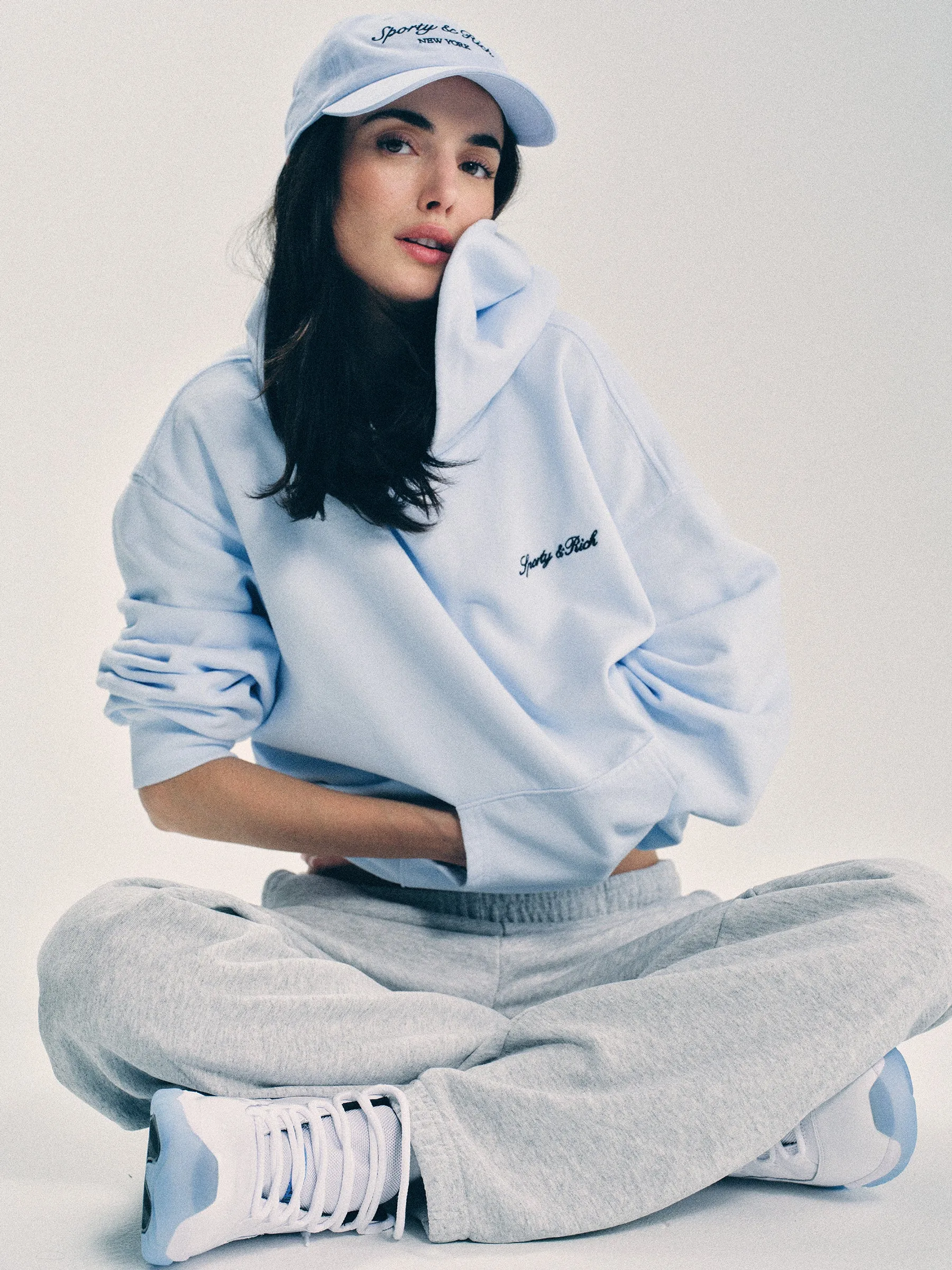 Syracuse Hat - Ciel sold by Sporty and Rich product image thumbnail 2