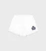 H&W Crest Embroidered Disco Short - White/Navy sold by Sporty and Rich