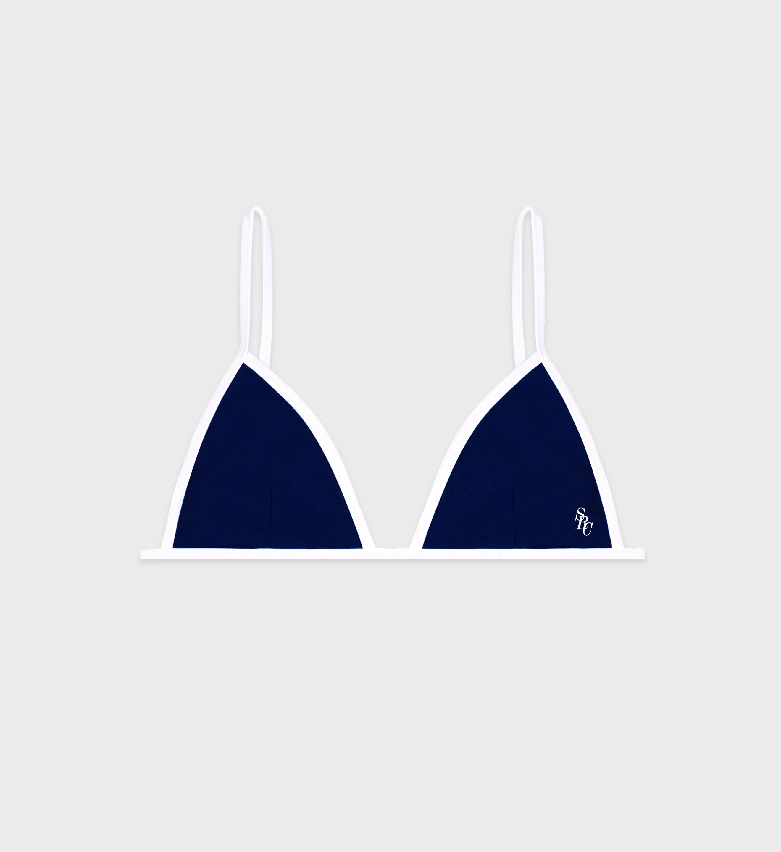 Kate Bikini Top - Navy/White sold by Sporty and Rich