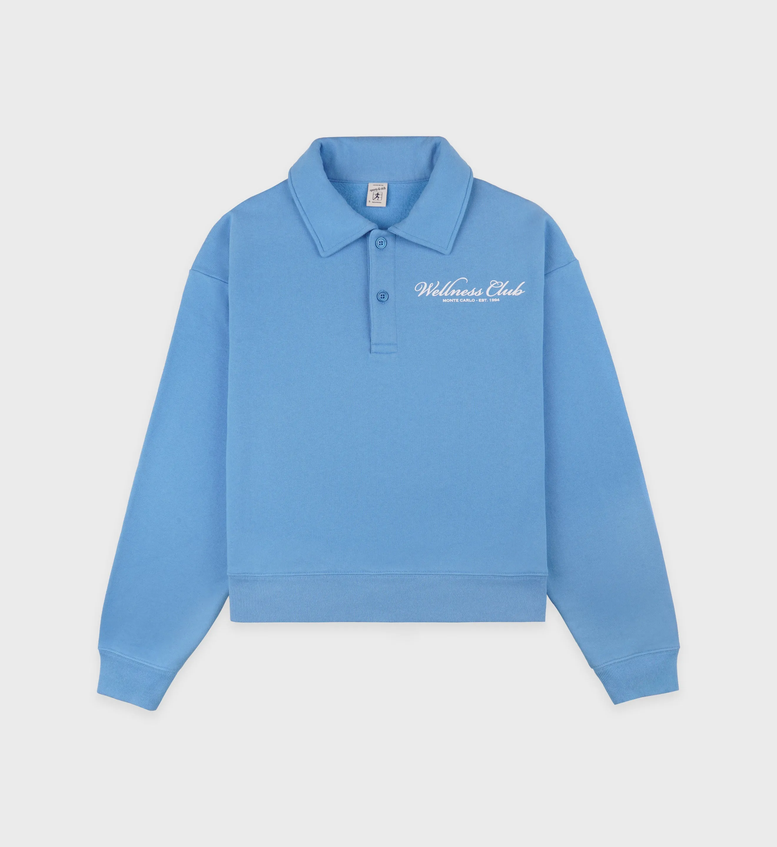 Wellness Club Polo - Juniper/White sold by Sporty and Rich