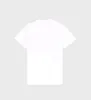 Hotel du Cap Cursive T-Shirt - White/Navy sold by Sporty and Rich