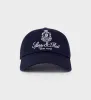 Vendome Hat - Navy/White sold by Sporty and Rich