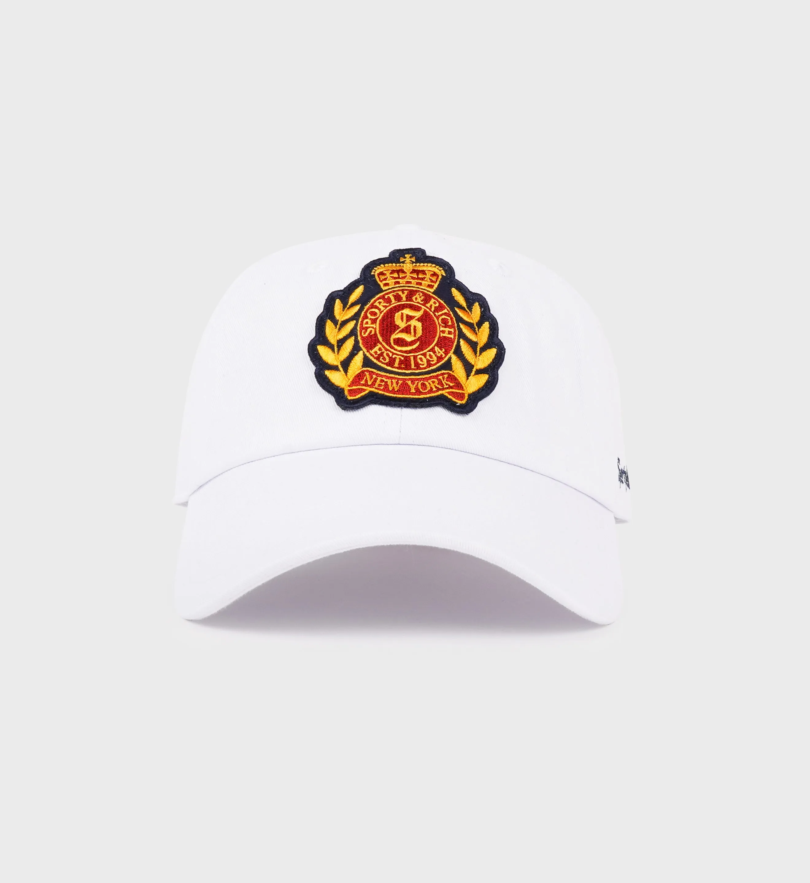 H&W Crest Hat - White/Multi sold by Sporty and Rich