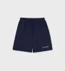 Serif Logo Gym Short - Navy/White sold by Sporty and Rich