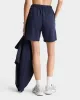 Serif Logo Gym Short - Navy/White sold by Sporty and Rich