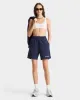 Serif Logo Gym Short - Navy/White sold by Sporty and Rich