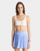 SRC Anae Skirt - Light Blue Striped/White sold by Sporty and Rich